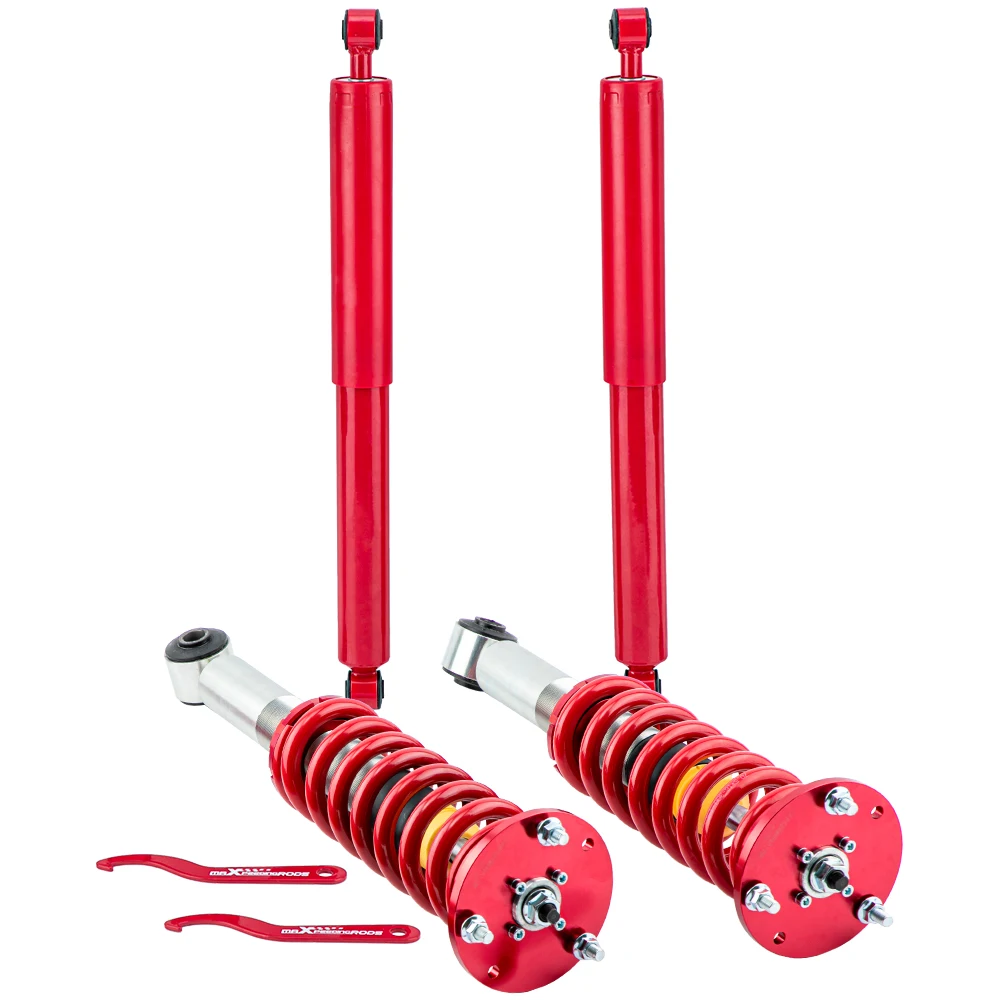 

Передняя стойка MaXpeedingrods, задний OEM сменный амортизатор для Ford F-150 04-08 Mark LT 06-08 RWD 4L3Z18124AA
