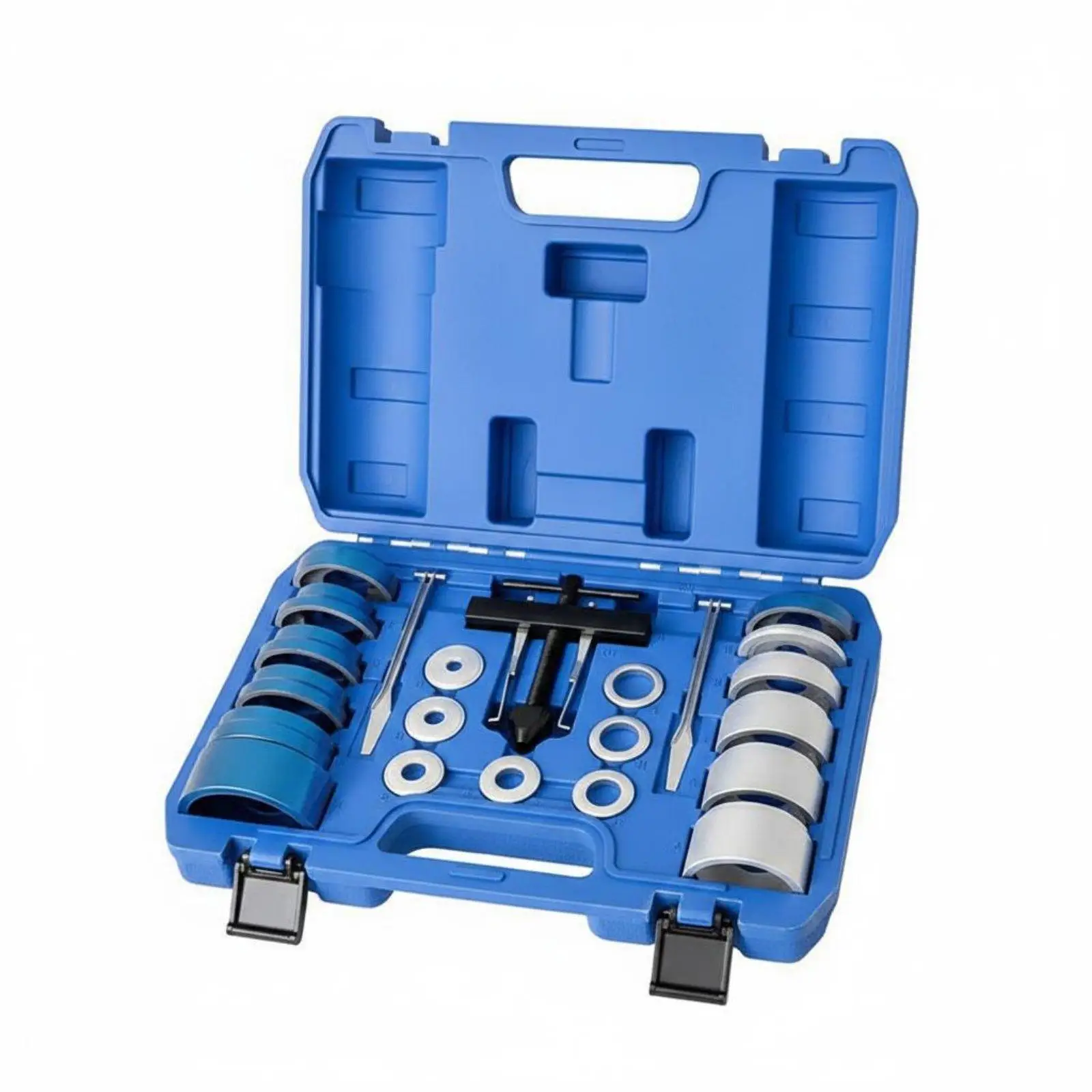Seal Removal Equipment Comprehensive Oil Seal Installer Kit Blue Silver Sleeves for Auto Technician