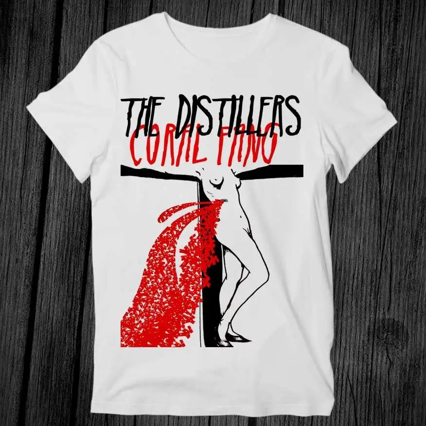 The Distillers Coral Fang Rock T Shirt Adult Cool Music Fashion Top Vintage Retro G237