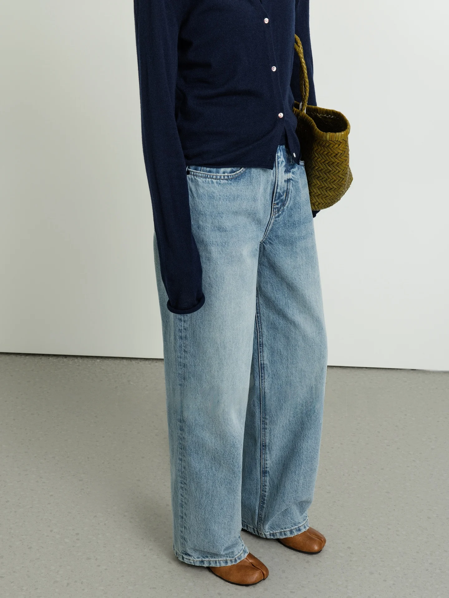 

Повседневные светло-голубые джинсы из денима для женщин: прямые брюки на весну-лето, универсальные, удобные, хлопковые, для города