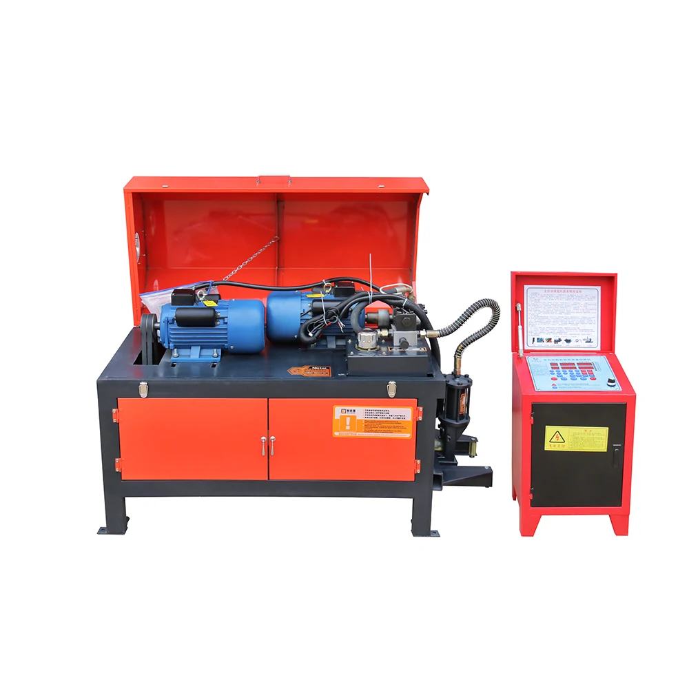 حار بيع GT4-10 آلة استقامة القضبان الفولاذية الكهربائية باستخدام الحاسب الآلي التلقائي آلة استقامة وقطع حديد التسليح #3