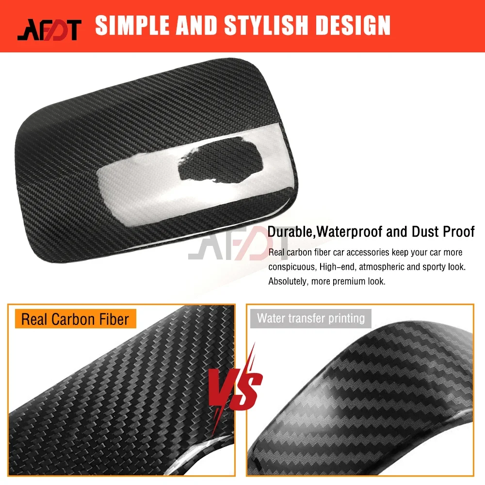 

AFDT для BMW 2 3 4 серии G42 G20 G22 2024-2025 из настоящего углеродного волокна, крышка топливного бака автомобиля, накладка, внешние аксессуары