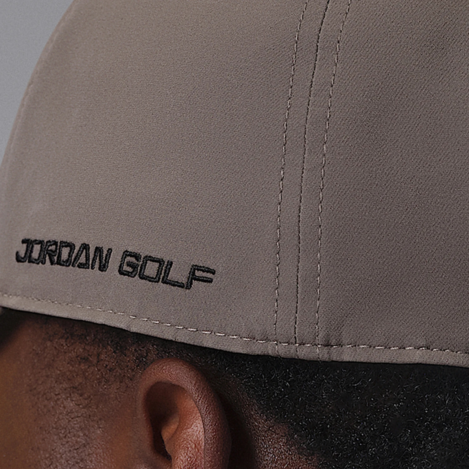 Nike genuine JORDAN new men's and women's olive gray black golf cap IM4515-040 view 5