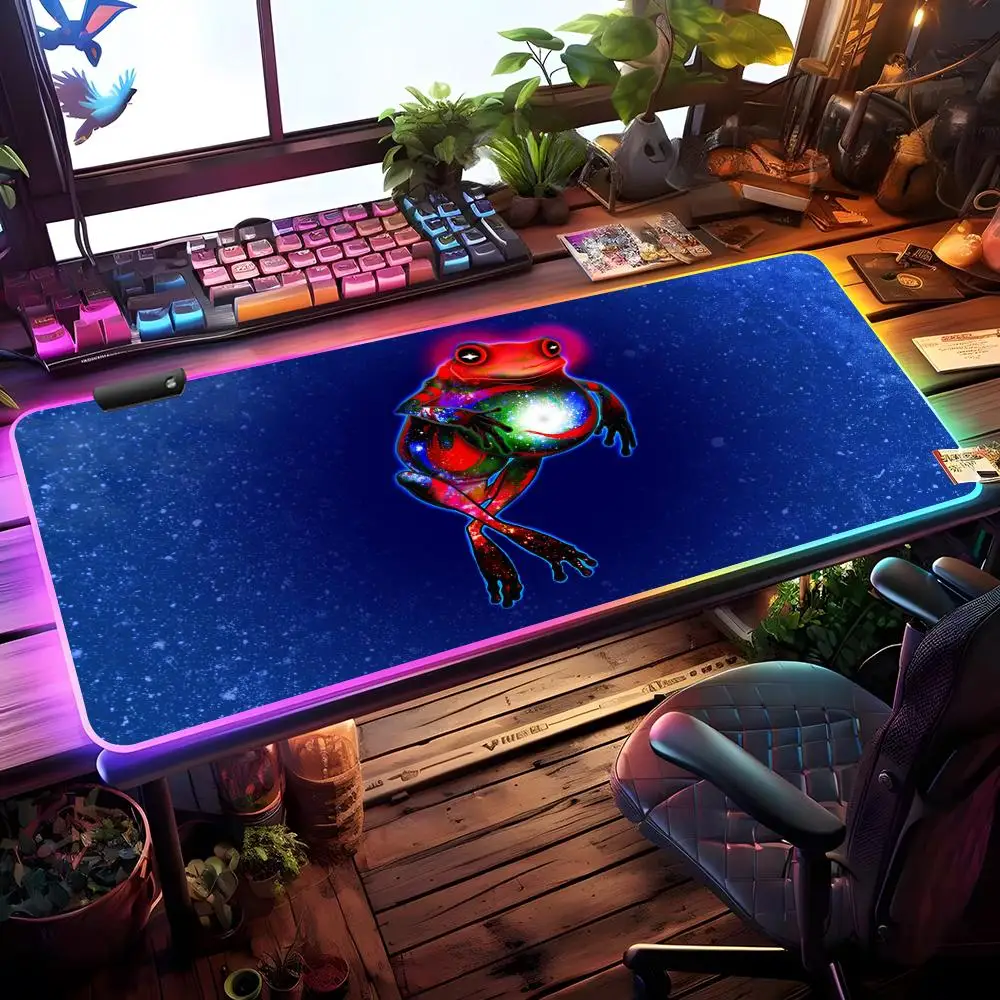 

Game Homestuck Mouse Pad RGB Gaming Mouse Pad Desk Mat HD Gamer Large LED Light XXL MousePads