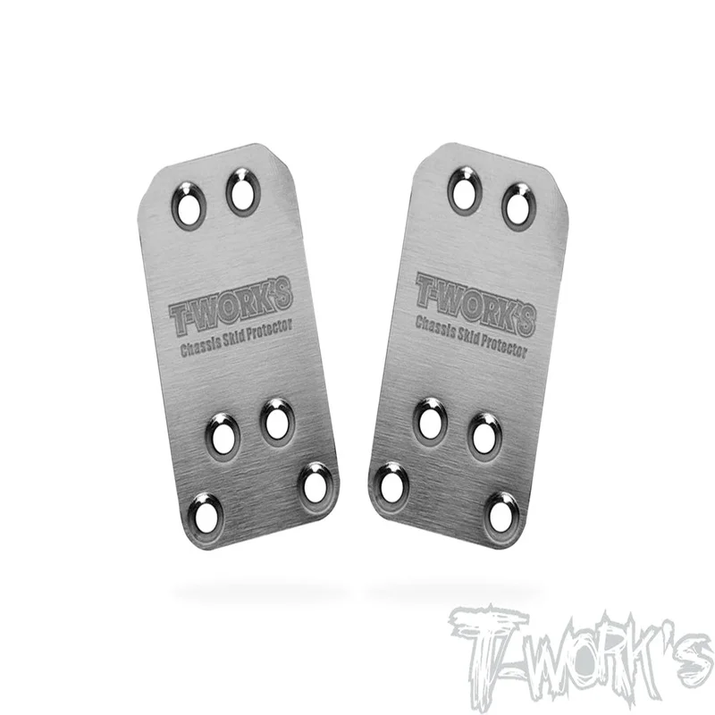 

Original T works TO-220-B6 Stainless Steel Rear Chassis Skid Protector ( Team Associated RC10 B6) 2pcs. Professional Rc part