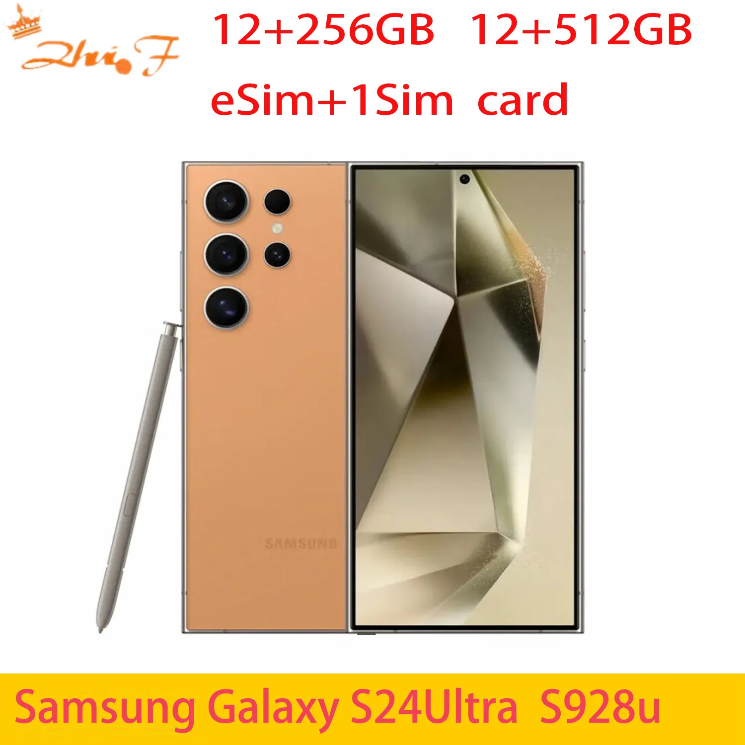 Samsung Galaxy S24 Ultra s24u 5G s928u s928u1 108MP 12GB RAM 256GB/512GB R0M 200MP 5000mAh 6.8