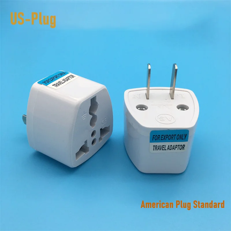 Adaptador de enchufe Universal Americano, Europeo, AU, UE, EE. UU., Reino Unido, EE. UU., Israel, Brasil, adaptador de viaje, convertidor de enchufe, Japón, Corea