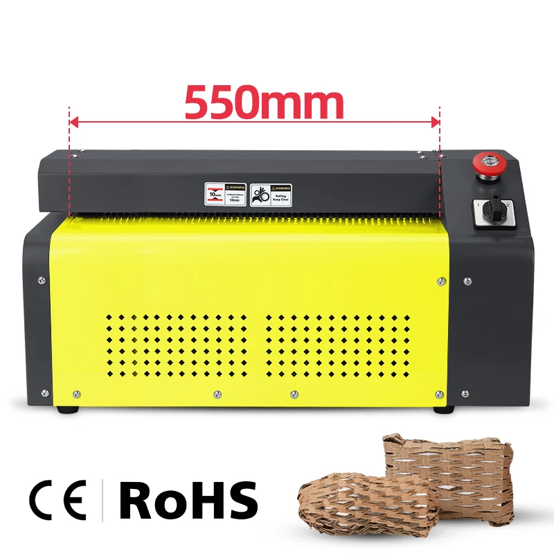 

550 мм используемый мусорный картон, картонная коробка, измельчитель бумаги с процес закалки для защитной машины для резки упаковки