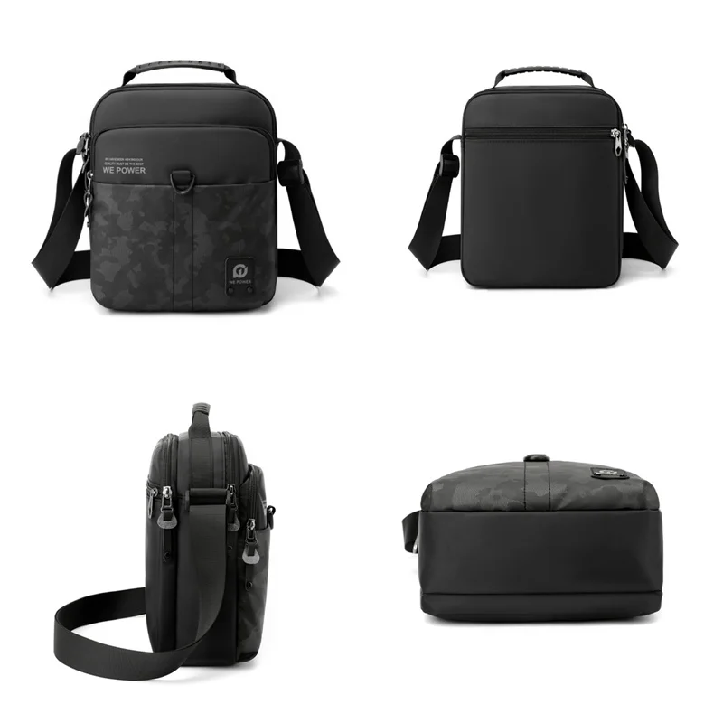 Men's Versatile Shoulder Bags Designer Waterproof Nylon Man Leisure Light Handbags Male Outdoor Sport Fashion Crossbody Bags