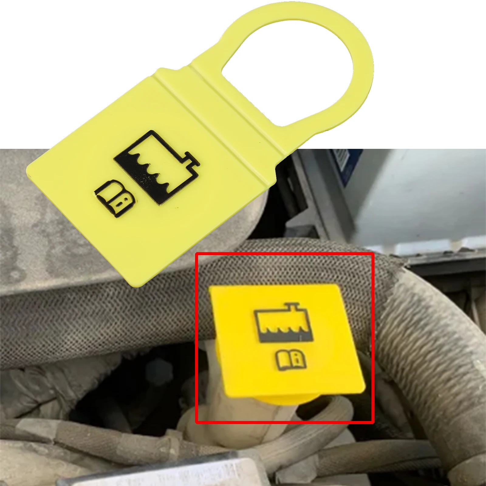 

For Chrysler 200 Neon Sebring Town & Country Voyage Coolant Reservoir Expansion Overflow Tank Radiator Cap Cover 55038011AB