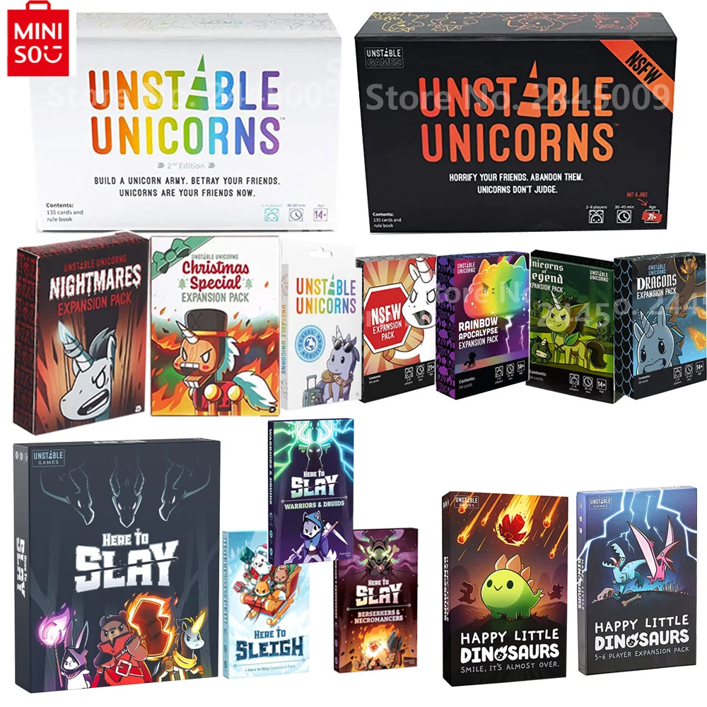 Board Game Unicorns card game Explode NSFW card zombie Streaking  barking Kitten Imploding Kitten Expansion Bears VS Babies