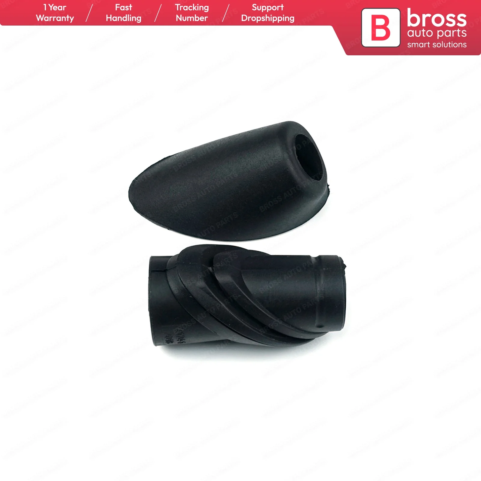 

BSP951 Antenna Foot Repair Rubber Grommet Seal Lower Upper Parts A1248270898 for Mercedes W124 A124 C124 Limousine, Coupe Cabrio