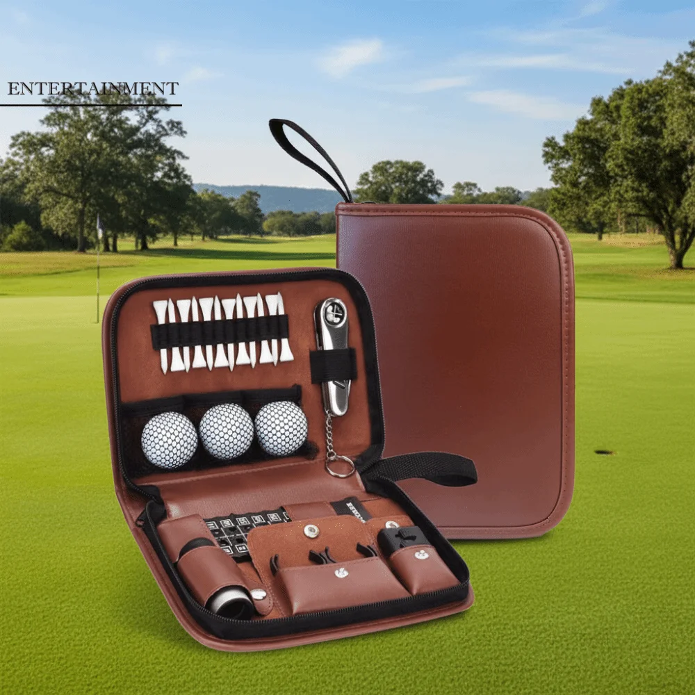 

Large Capacity Golf Tool Storage Bag Multifunctional Portable Golf Tool Organizer Waterproof Golf Accessories Case