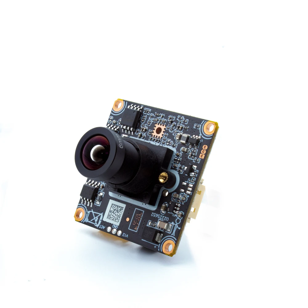 WGWK 4K HD CMOS POE IP Mini Camera Module Fixed Focus 6mm Lens 3/4/5/8MP Webcam Surveillance Video Camera Board Face Detection