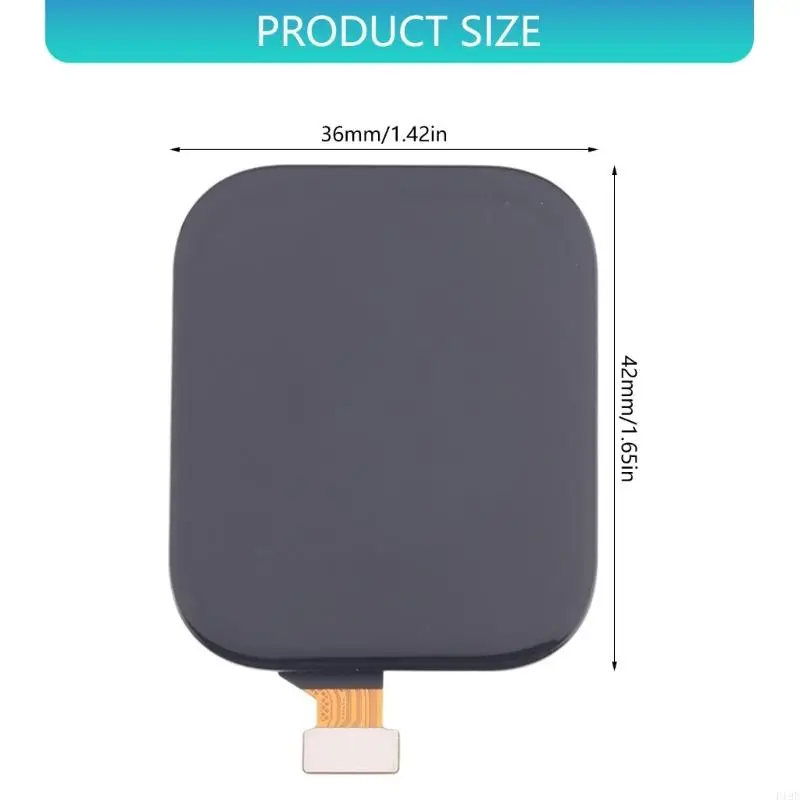 1.82Inch AMOLED Glass Screen Digitizer Display Replacement Module High Resolution For Smartwatch Model SLO B09 SLO B19 F19E