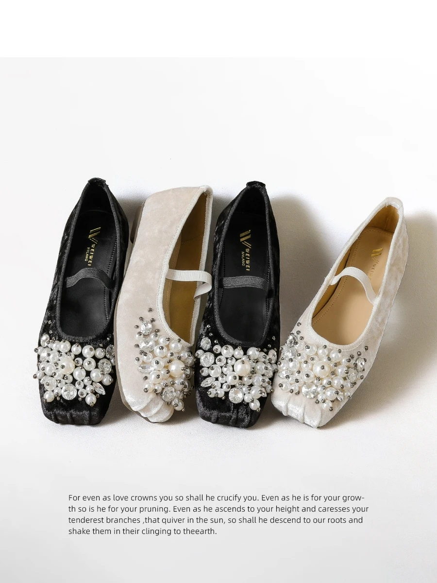 zapatos-planos-mary-jane-de-cuero-suave-con-adornos-de-perlas-punta-cuadrada-correa-Unica-zapatos-de-ballet-modernos-como