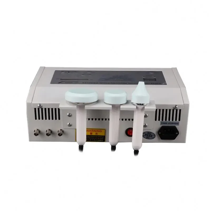 

2025 Portable 3 In 1 3MHz Ultrasonic Face Massager Machine for Wrinkle Removal