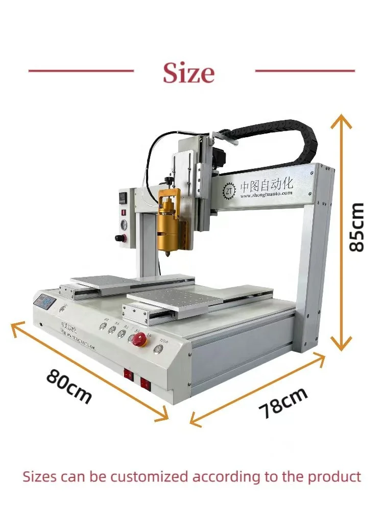 Double-head Hot Melt Glue Dispenser Robot For All Kinds Of Glue Automatically Sprayer Machine