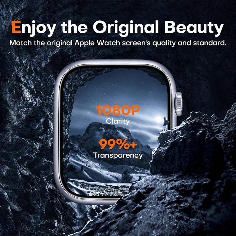 5PCS Pellicola Idrogel per Apple Watch 46MM 44MM 40MM 45MM 41MM 42MM 49MM 38MM Protezione Dello Schermo iwatch serie Ultra 9 8 7 SE 6 5 S10