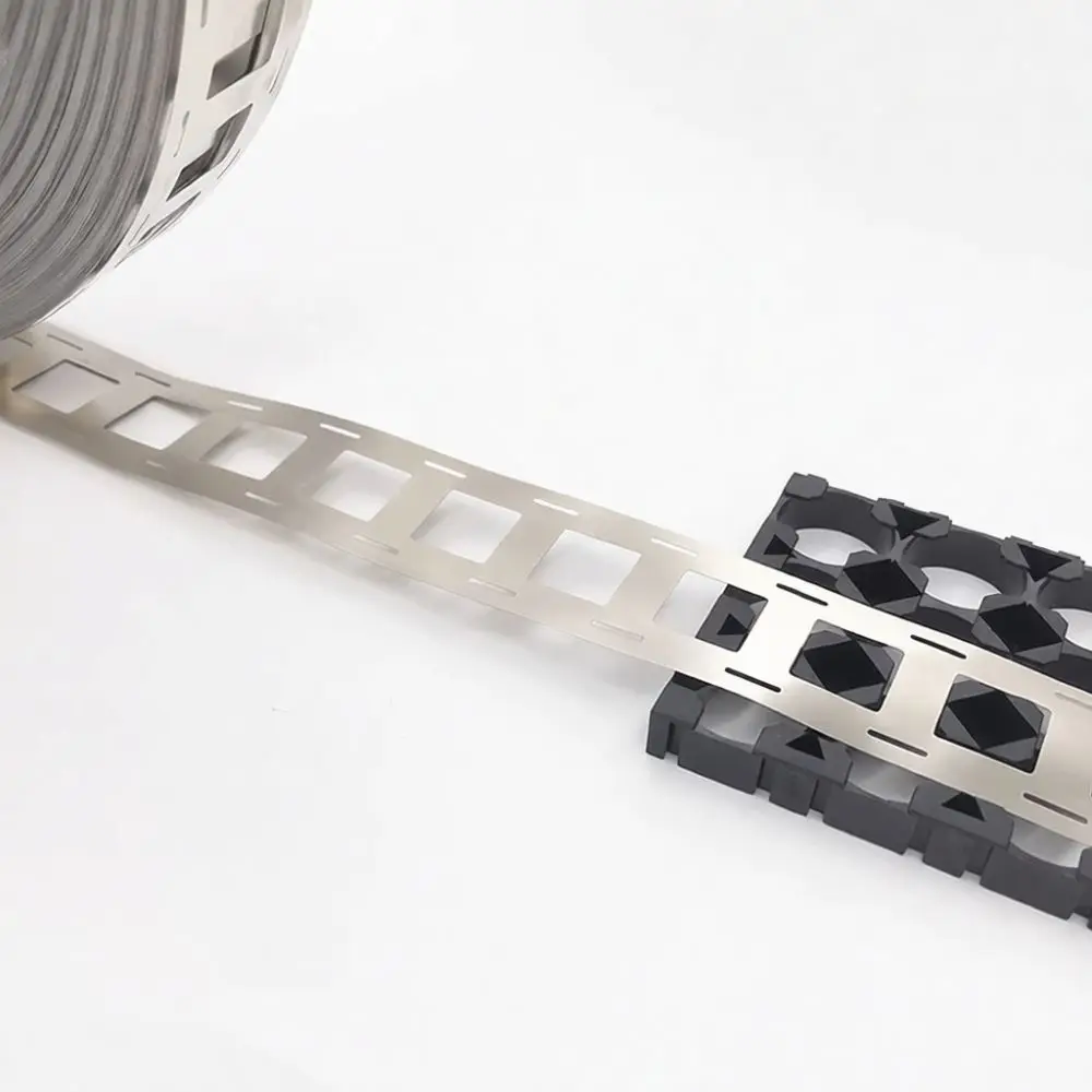 Premium Nickel Plated Steel Connecting Sheet For Battery Parallel Connection 0 12mm High Performance Welding Strap