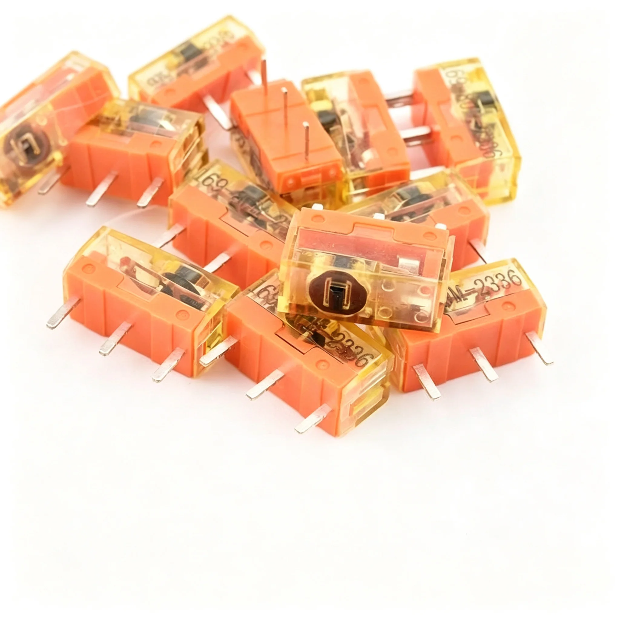 TTC Dustproof Gold Microswitch, Gold Alloy Contact, 80 Million Clicks Lifespan, Micro Buttons for E-Sports Gaming Mice