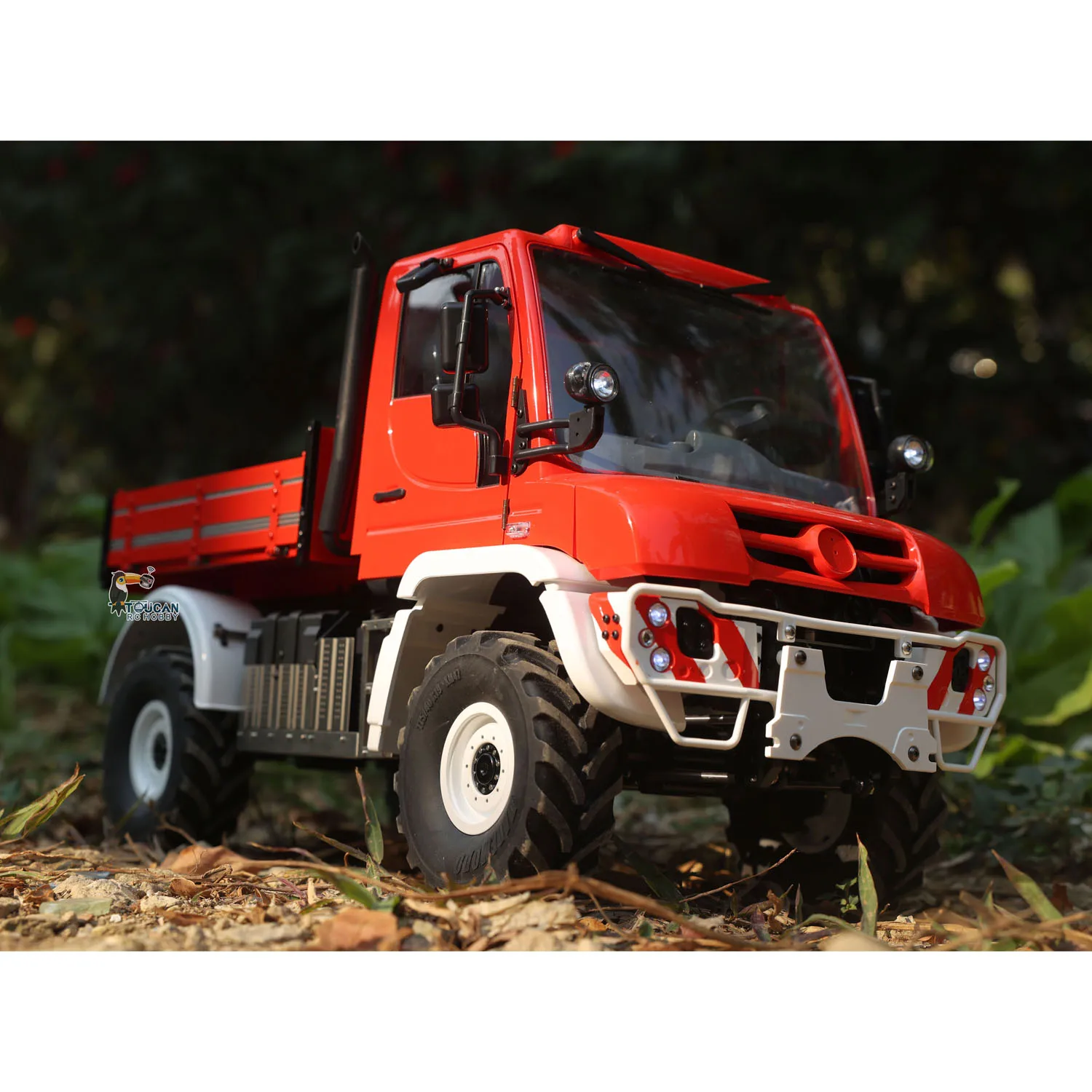 In Stock U423 1/10 RC Off-road Vehicles 4x4 Metal Bucket Remote Control Rock Crawler Climbing Car 2-speed Model Light Sound Toys