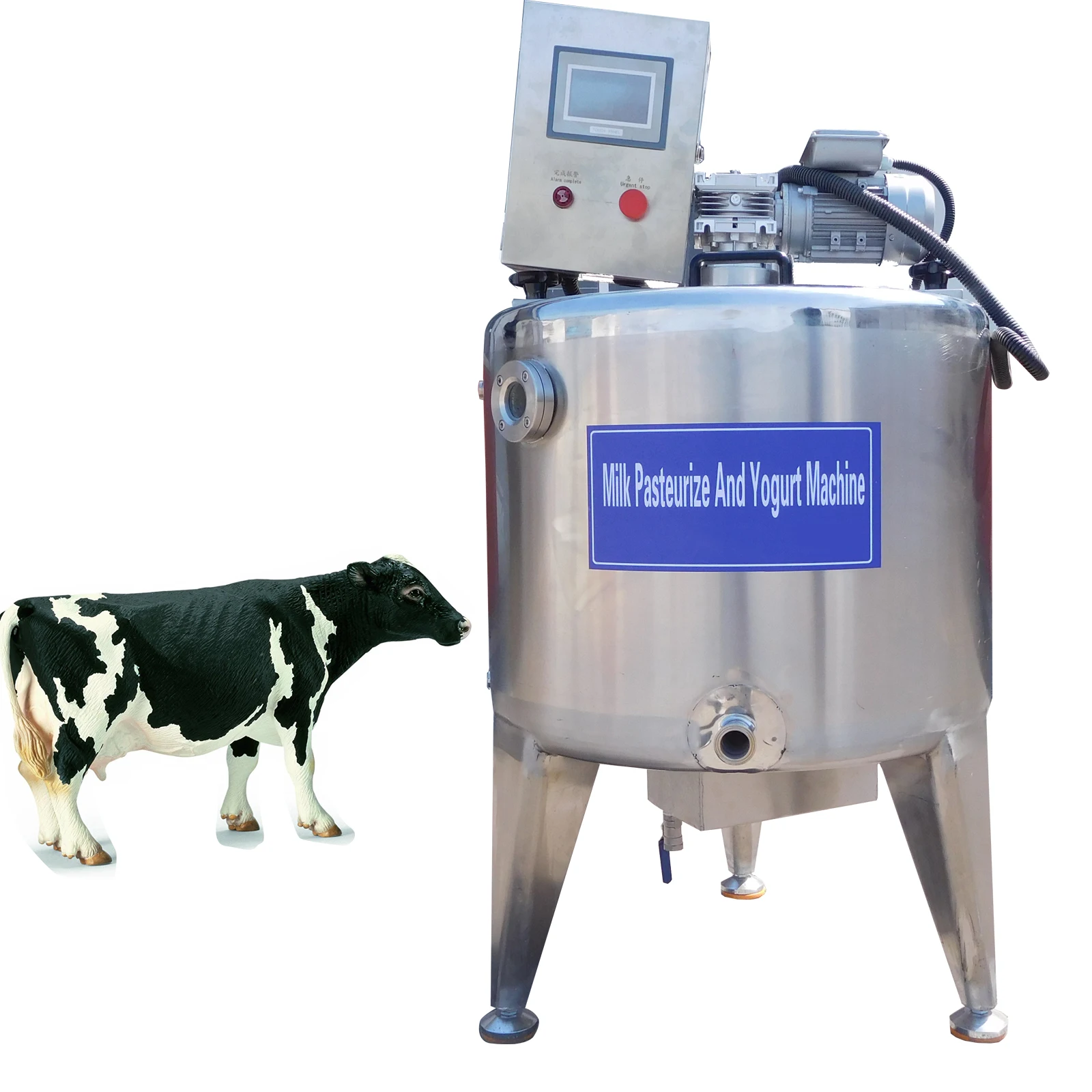 Small dairy complete production line ultra-high temperature milk processing factory yogurt professional machine