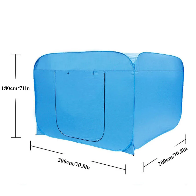 Pop Up Isolation Tent Outdoor Camp Automatic Temporary Indoor Relief Emergency Compartment Rescue Quarantine Privacy Equipment