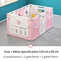 Pink white 8pcs