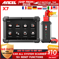 Ancel X7 OBD2 Auto Scanner Car Diagnostic Tool Full System Engine TPMS ABS EPB DPF Oil IMMO Reset Professional OBD Scanner