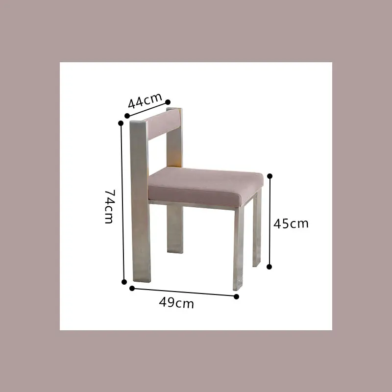 

Designer Dining Chair Contemporary Kitchen Furniture Supportive Office Chair Upscale Restaurant Seating Modern Home Dining Chair