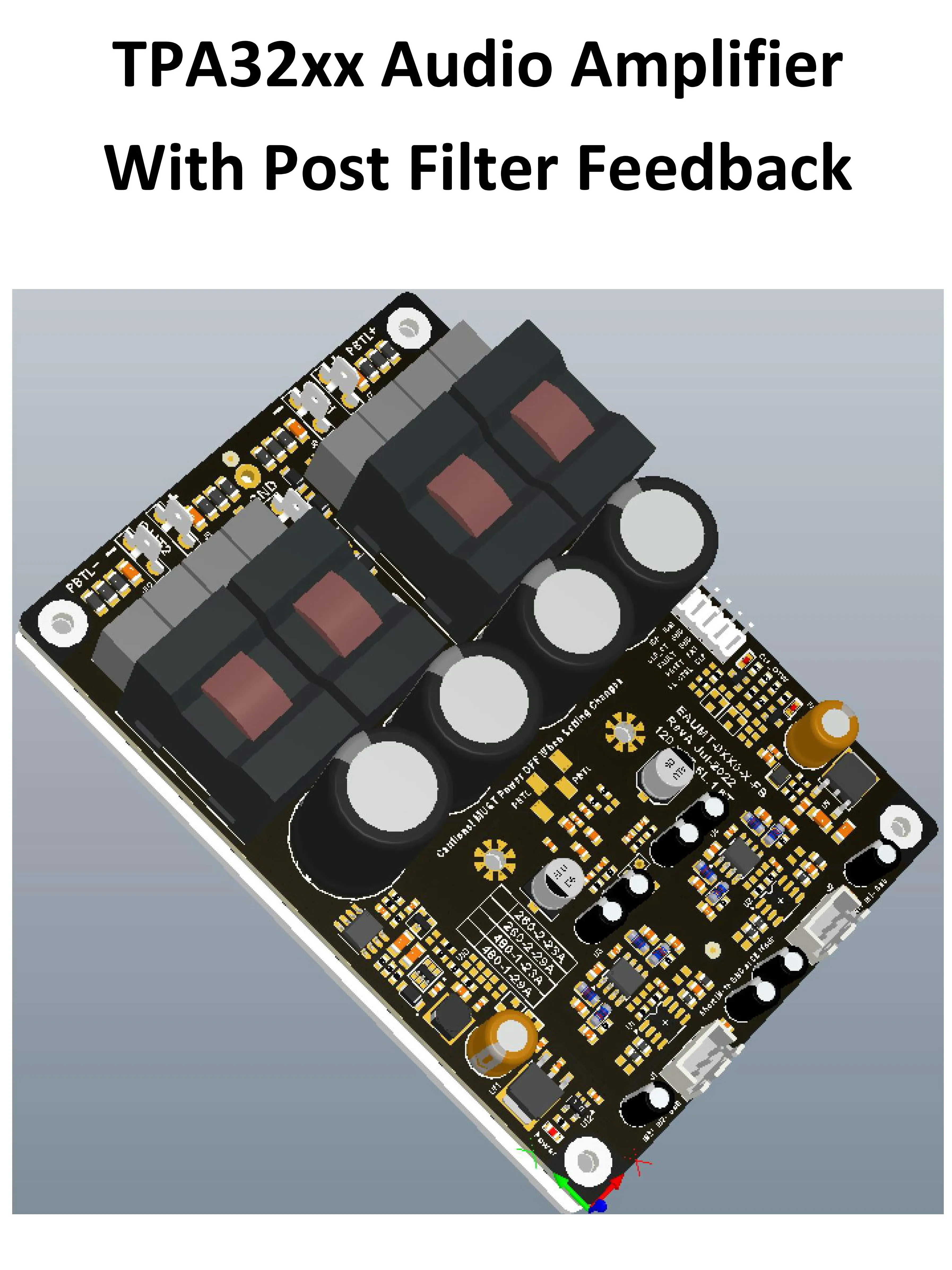 TPA3255 TPA3251 High-End-HiFi-Verstärker mit Feedback-Design – Detail 3