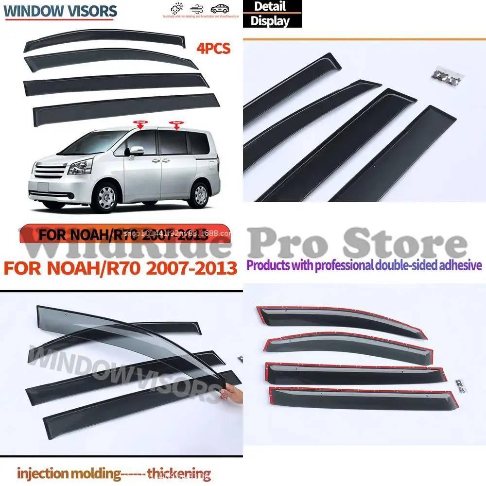 

1 set For TOYOTA NOAH R70 Series Car Door Rain Visor Window Windshield Rain Guard Modification Accessories