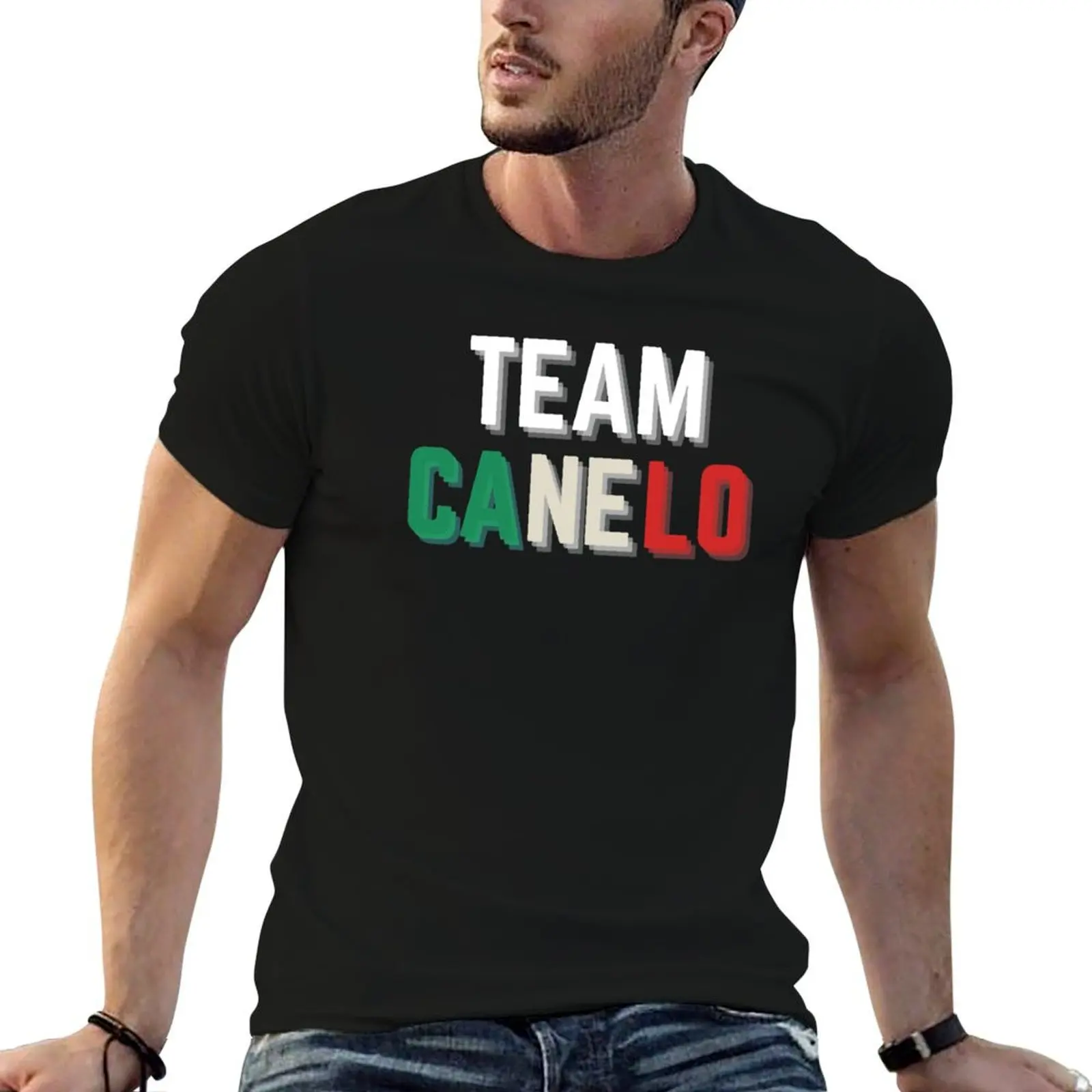 

Team Canelo Alvarez Boxing T-Shirt t shirts for man slim fit t shirt for man 100 percent cotton T-Shirt