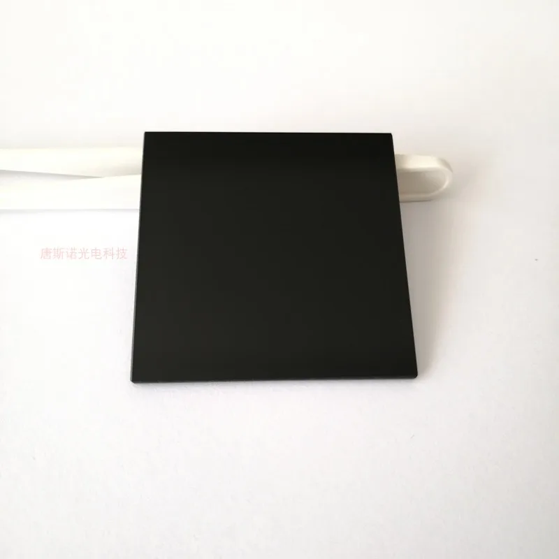 1PCS 10-50mm Lenses 312nm ZWB1 Transmitting Paired with a 330nm Visible Light Cutoff Filter UG11 Black Lens