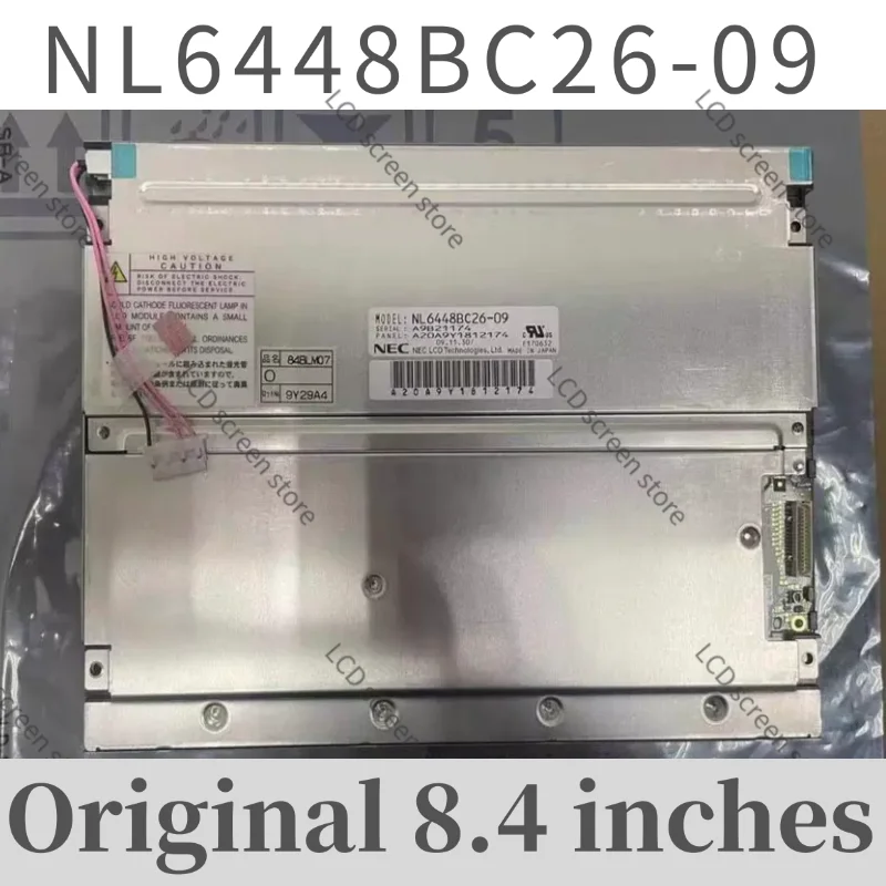 Layar LCD NL6448BC26-09 8,4 inci asli baru