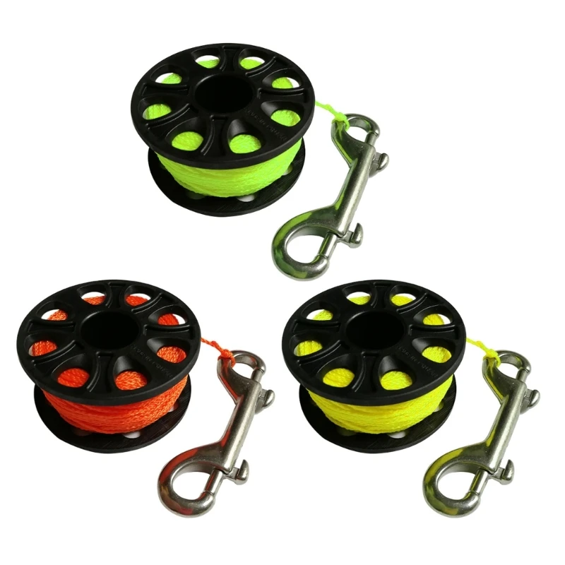 

Diving Spool Finger Reel with Hook Mini Diving Finger Spool Dive Reel