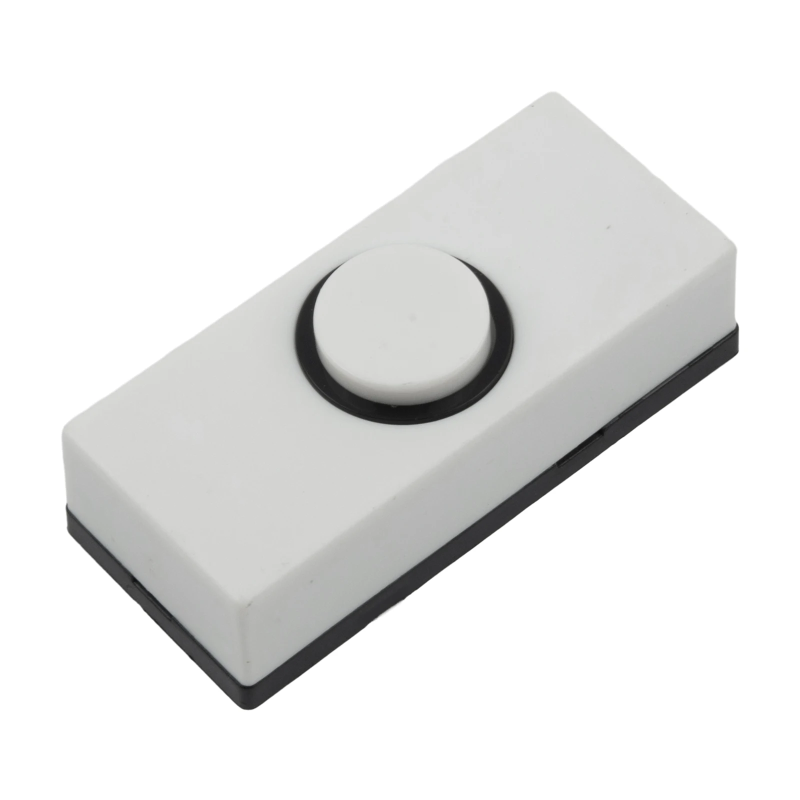 Push Button Door Bell Chime Bell Push Press Button Inserts Wall Plastic Hard Wiring Stylish Exterior Design Doorbells