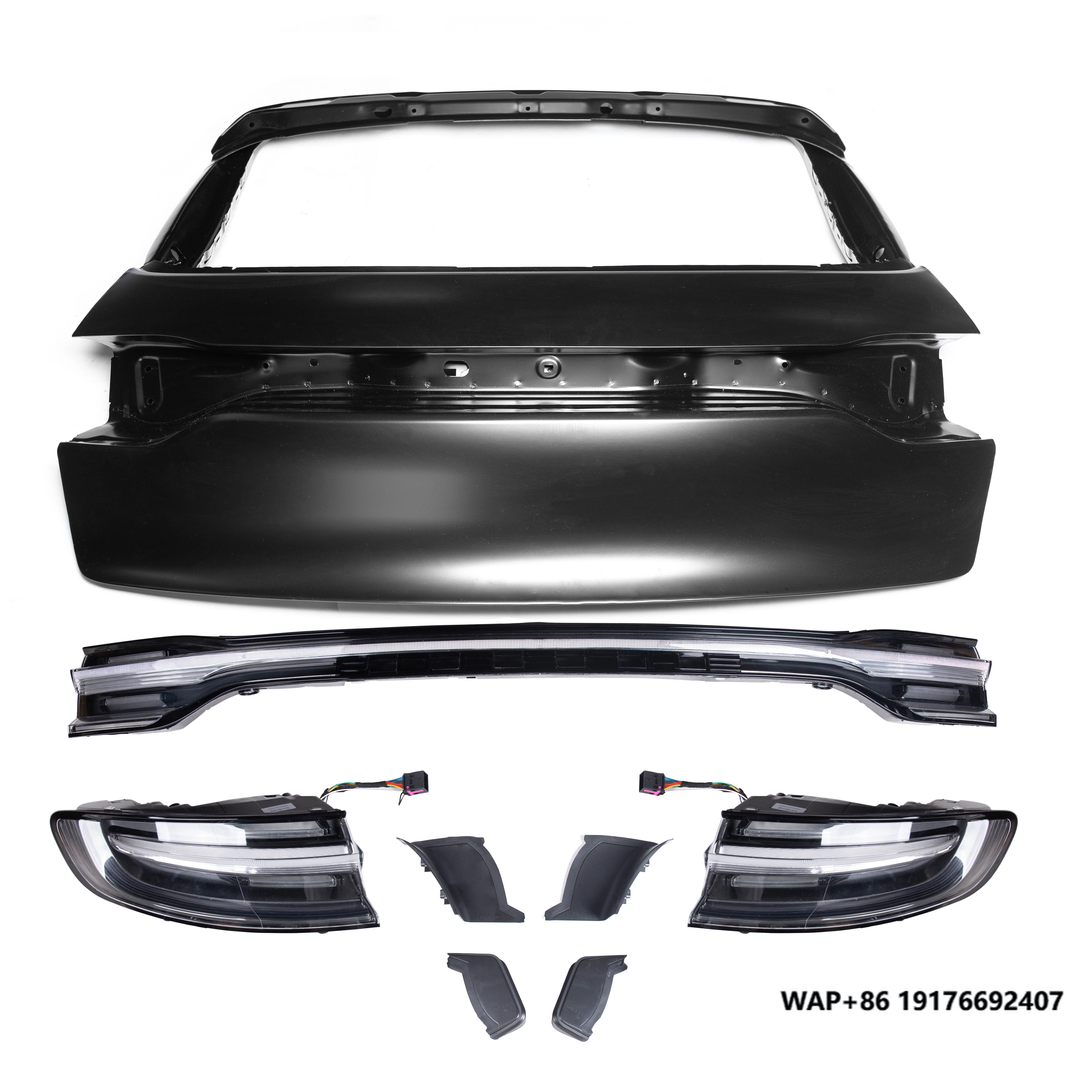 

Upgrade KM forMacan 2014-2017 to 2018-up Taillights Halogen & Xenon Rear Lamp Car Trunk Lid Cover and Rear Gate