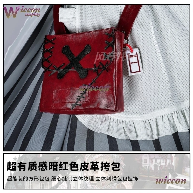 CosC Game Arknights Haze Cosplay Nurse Uniform Maid Dress