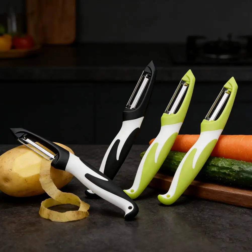 Vegetable Slicer Stainless Steel Peeler Knife Cutter Carrot Potato Fruit Shred Grater Multi-Functional Peeling Kitchen Gadgets view 5