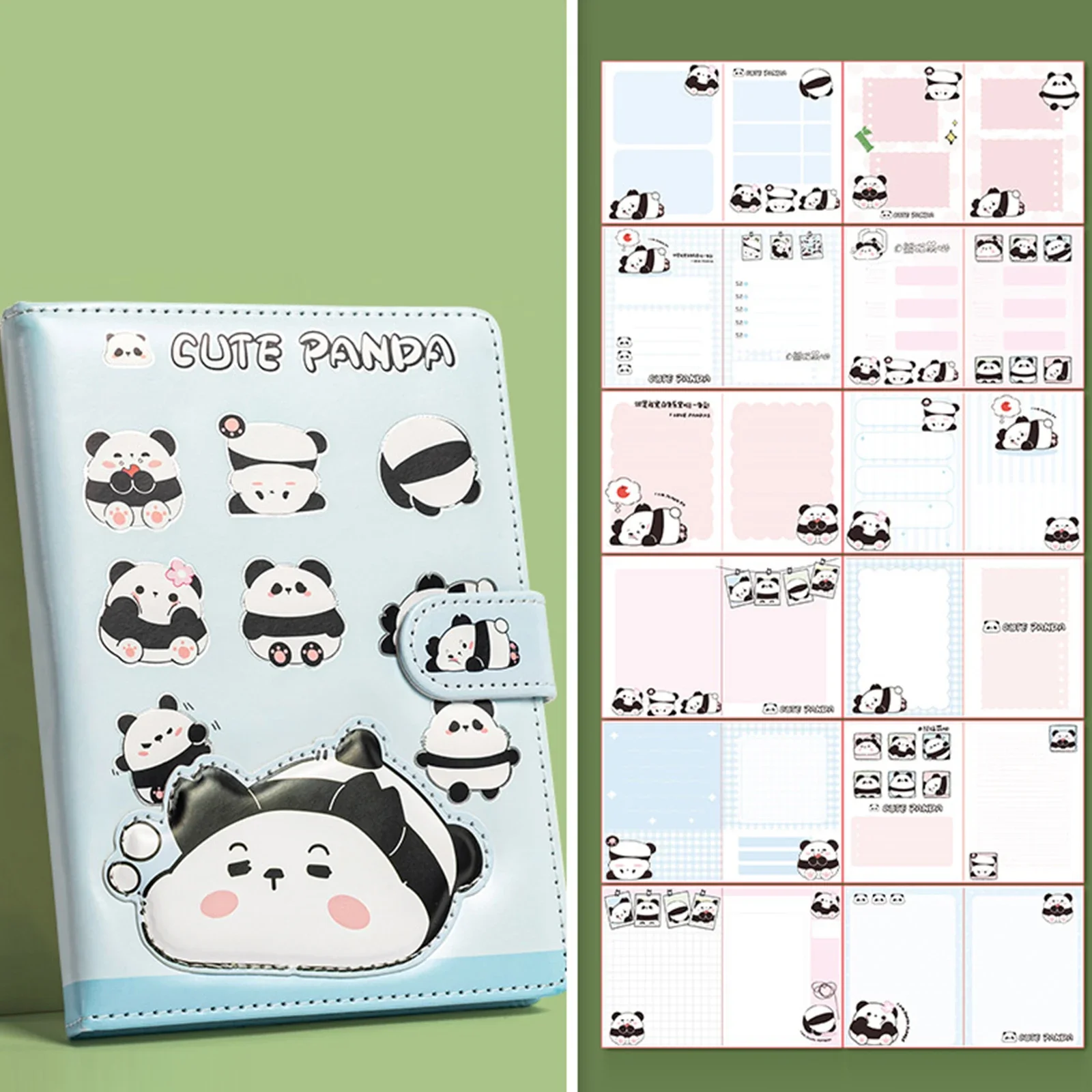 Cute Organizer Diary Notebook Panda Notepad Agenda Weekly Planner Calendar Journal Stationery school office supplies Xmas gifts