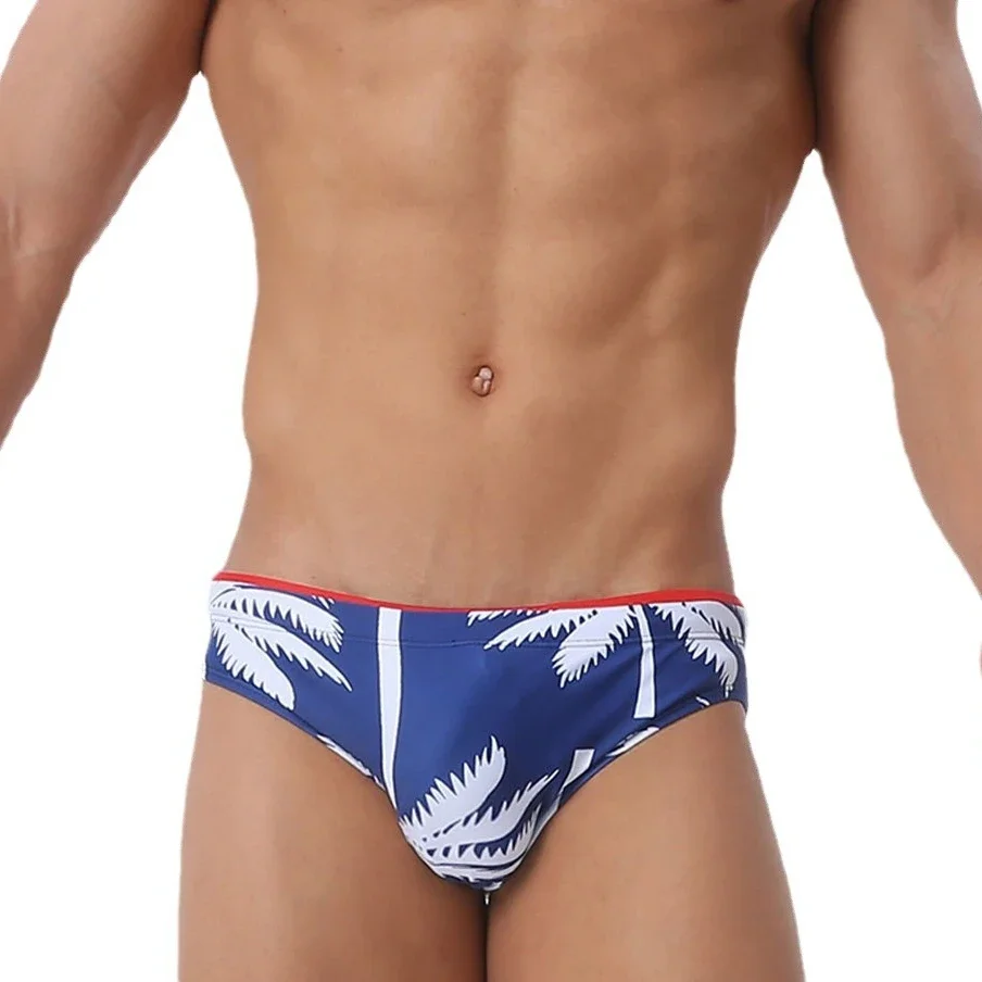 Coconut Swimwear Men Swim Briefs 2024 Sexy Push Up Pad Bathing Suit Man Swimsuits Beach Surf Wear Shorts Men's Swimming Trunks