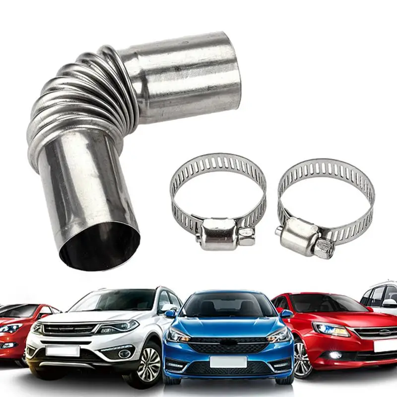 Car Heater Exhaust Pipe Elbow Connector 24mm Elbow Heater Exhaust Connector For Car Heater Heater Exhaust Pipe dropship