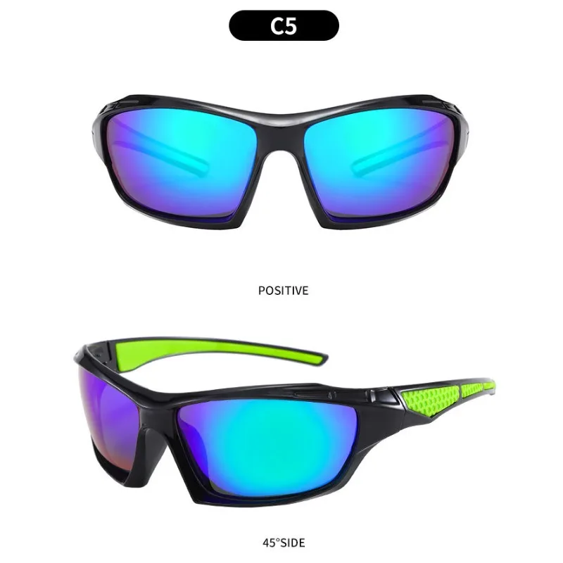 

Polarized Fishing & Driving Sunglasses - UV400 Anti-Glare Unisex Design, Lightweight TR90 Frame with Anti-Slip Nose Pad,