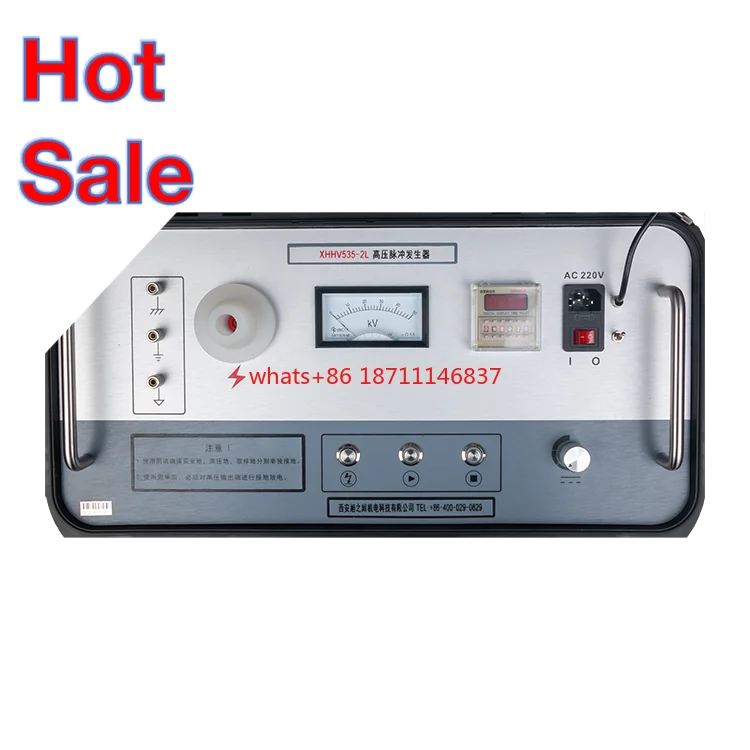 XHHV535-2L Experimental Instrument Portable Pulse Voltage Generator HV Pulse Surge Generator 0-35KV 2uF  1250J