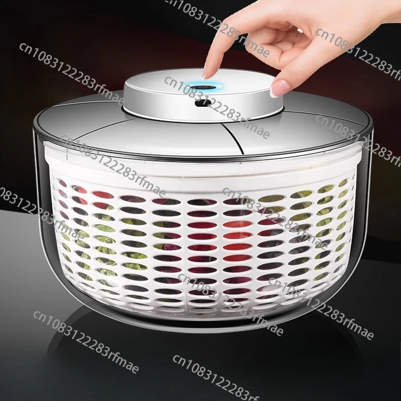 Dehydrator Household Electric Vegetable Dryer Fruit and Vegetable Draining Artifact Water Basket Fruit Water Thrower