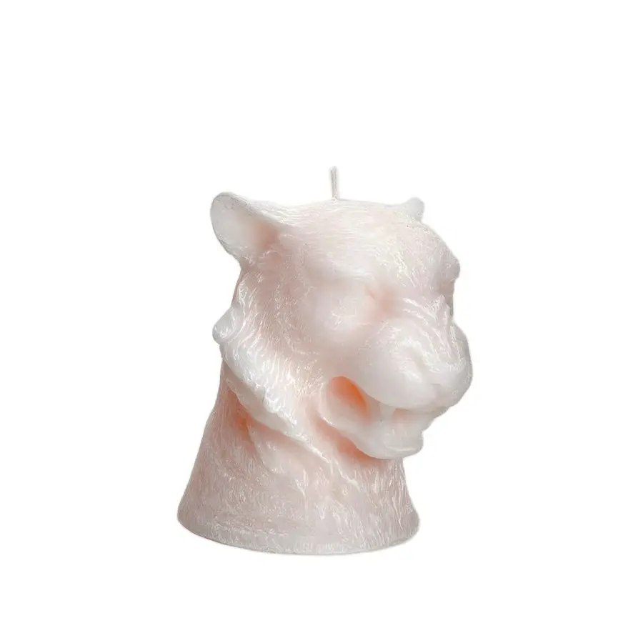 3D Lion Head Silicone Candle Mould Casting Making Craft To Make Plaster Concrete Wax