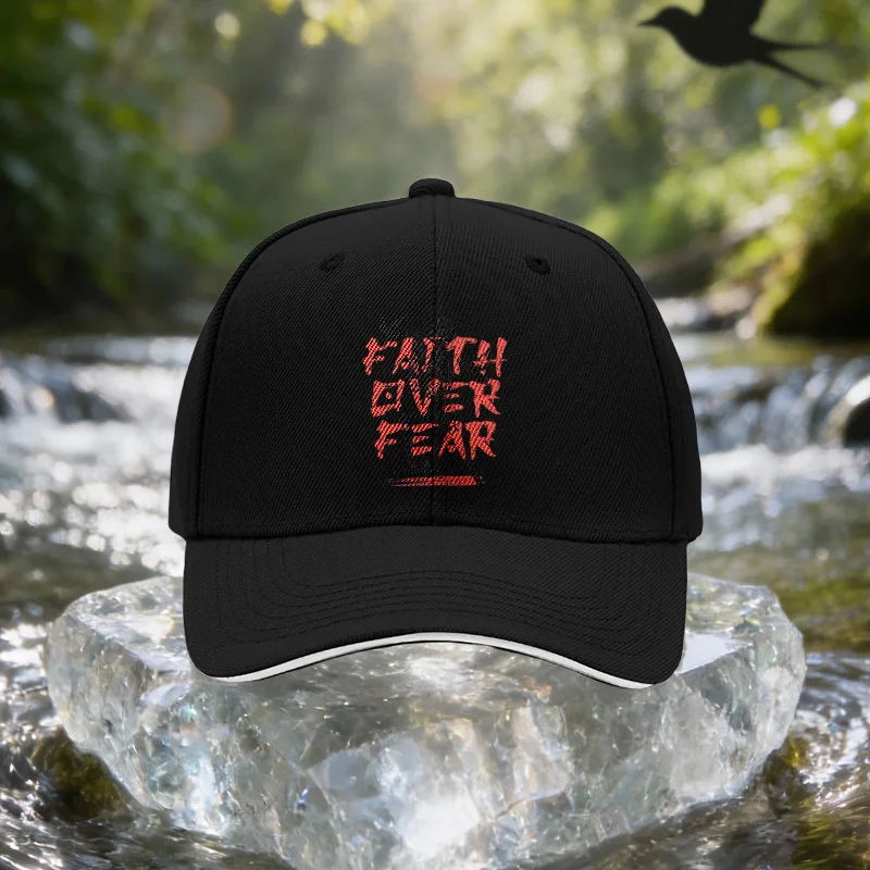 Skull Pigeon Faith Fearless Sandwich Baseball Cap Unisex Easy Lightweight Adjustable Outdoor Sun Hat Ideal Gift for Travel Parti