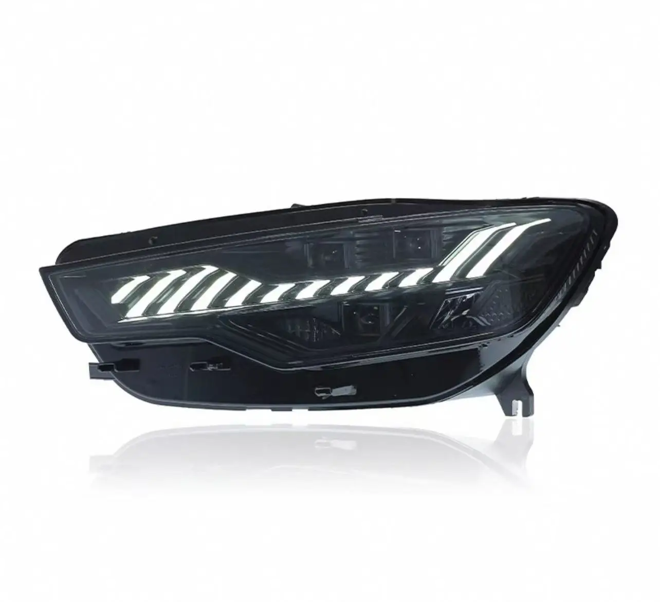 

Подходит для Audi A6C7, модифицированные линзы RSLED, новые ежедневные фары с указателями поворота, фары A6C7, фара в сборе